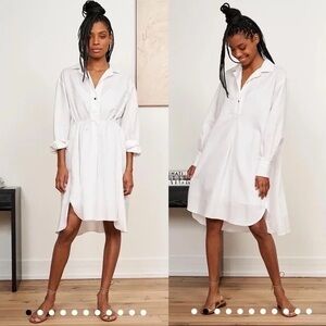 La Ligne Franca cotton blend shirtdress